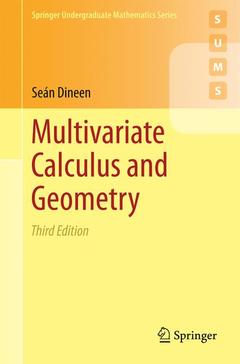 Couverture de l’ouvrage Multivariate Calculus and Geometry