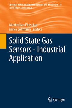 Couverture de l’ouvrage Solid State Gas Sensors - Industrial Application