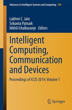 Cover of the book Intelligent Computing, Communication and Devices