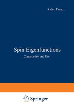 Couverture de l’ouvrage Spin Eigenfunctions