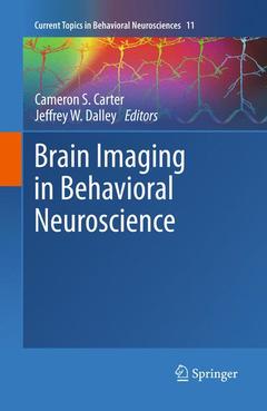 Couverture de l’ouvrage Brain Imaging in Behavioral Neuroscience