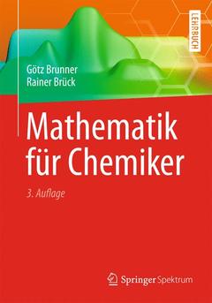 Couverture de l’ouvrage Mathematik für Chemiker