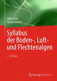 Couverture de l’ouvrage Syllabus der Boden-, Luft- und Flechtenalgen