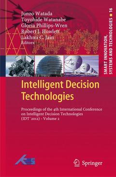 Cover of the book Intelligent Decision Technologies
