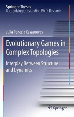 Cover of the book Evolutionary Games in Complex Topologies