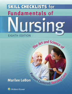 Cover of the book Skill Checklists for Fundamentals of Nursing
