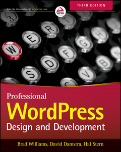 Cover of the book Professional WordPress