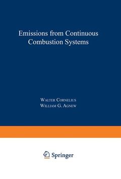 Couverture de l’ouvrage Emissions from Continuous Combustion Systems