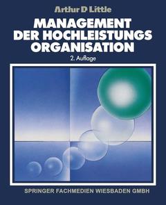 Cover of the book Management der Hochleistungsorganisation