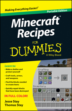 Couverture de l’ouvrage Minecraft Recipes For Dummies