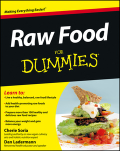 Couverture de l’ouvrage Raw Food For Dummies