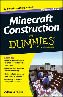 Couverture de l’ouvrage Minecraft Construction For Dummies
