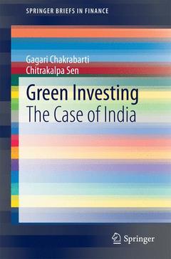 Couverture de l’ouvrage Green Investing