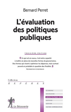 Couverture de l’ouvrage L'évaluation des politiques publiques (N.E)