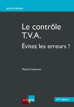 Couverture de l’ouvrage Le contrôle T.V.A.