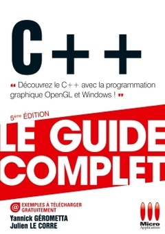 Couverture de l’ouvrage GUIDE COMPLET C++