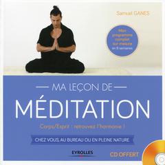 Couverture de l’ouvrage Ma leçon de méditation