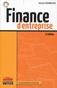 Couverture de l’ouvrage Finance d'entreprise