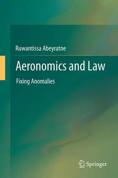 Couverture de l’ouvrage Aeronomics and Law