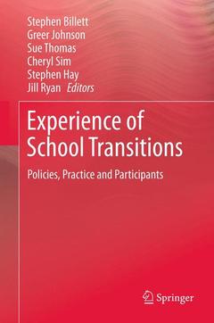 Couverture de l’ouvrage Experience of School Transitions