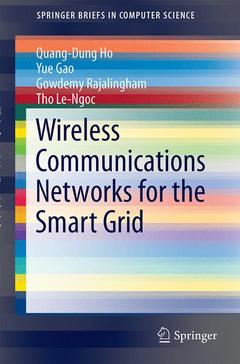 Cover of the book Wireless Communications Networks for the Smart Grid