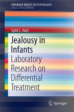 Couverture de l’ouvrage Jealousy in Infants