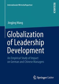Cover of the book Globalization of Leadership Development