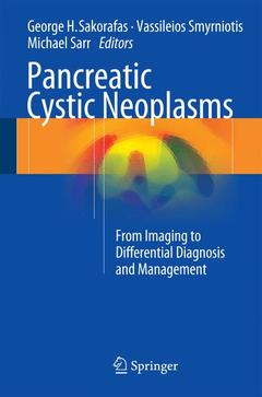 Couverture de l’ouvrage Pancreatic Cystic Neoplasms