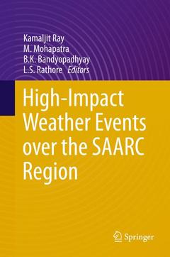 Couverture de l’ouvrage High-Impact Weather Events over the SAARC Region