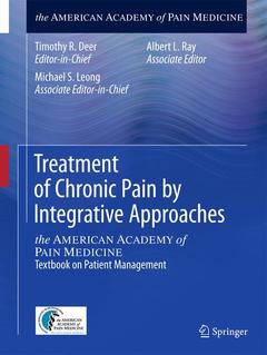 Couverture de l’ouvrage Treatment of Chronic Pain by Integrative Approaches