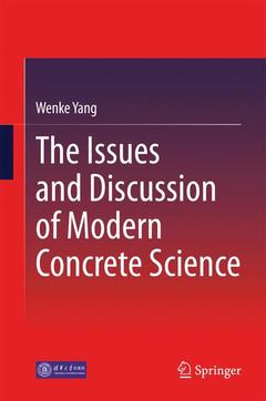 Cover of the book The Issues and Discussion of Modern Concrete Science