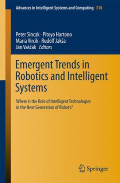Couverture de l’ouvrage Emergent Trends in Robotics and Intelligent Systems