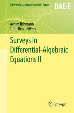 Couverture de l’ouvrage Surveys in Differential-Algebraic Equations II