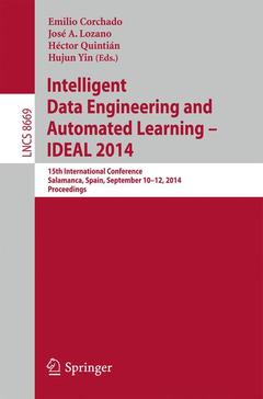Cover of the book Intelligent Data Engineering and Automated Learning -- IDEAL 2014