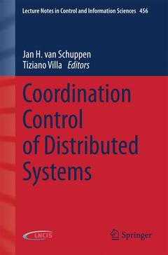 Couverture de l’ouvrage Coordination Control of Distributed Systems