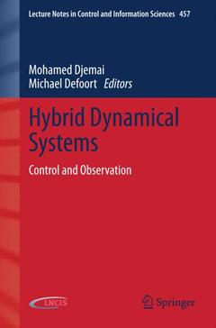 Couverture de l’ouvrage Hybrid Dynamical Systems