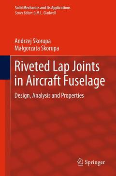 Couverture de l’ouvrage Riveted Lap Joints in Aircraft Fuselage