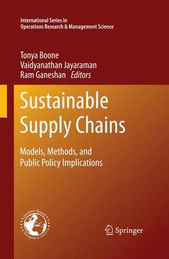 Cover of the book Sustainable Supply Chains