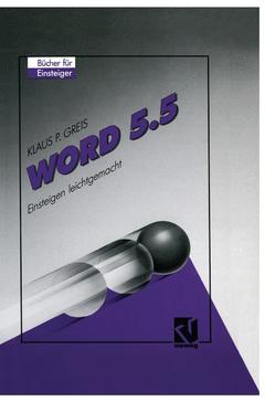 Cover of the book Word 5.5