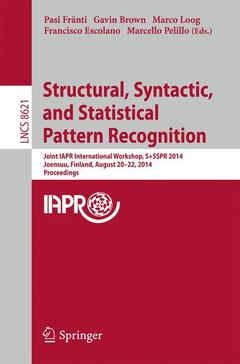 Cover of the book Structural, Syntactic, and Statistical Pattern Recognition