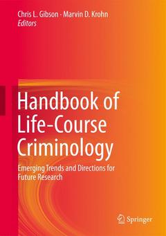 Couverture de l’ouvrage Handbook of Life-Course Criminology