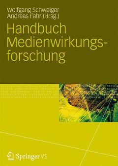 Couverture de l’ouvrage Handbuch Medienwirkungsforschung