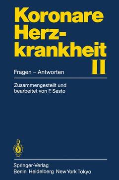 Couverture de l’ouvrage Koronare Herzkrankheit II