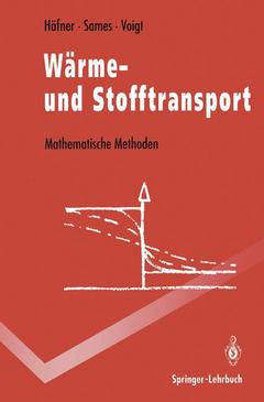 Couverture de l’ouvrage Wärme- und Stofftransport