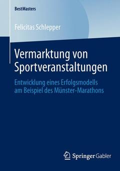 Couverture de l’ouvrage Vermarktung von Sportveranstaltungen