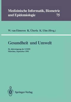 Couverture de l’ouvrage Gesundheit und Umwelt