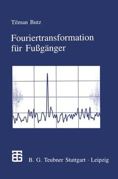 Couverture de l’ouvrage Fouriertransformation für Fußgänger