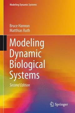 Couverture de l’ouvrage Modeling Dynamic Biological Systems