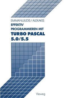 Cover of the book Effektiv Programmieren mit Turbo Pascal 5.0/5.5