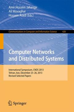 Couverture de l’ouvrage Computer Networks and Distributed Systems
